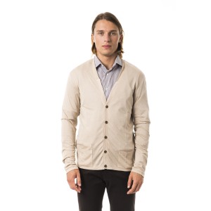 Cardigan With Front Pockets. Long Sleeve