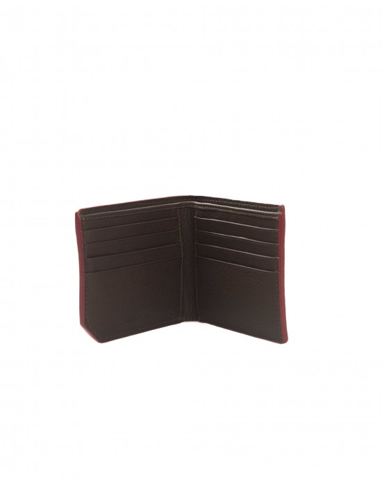 Leather Wallet. Front Logo. 11*9*2