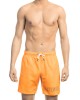 Swim Shorts With Front Print On The Bottom. Side Pockets. Elastic Waistband With Drawstring.