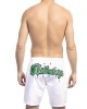 Swim Shorts With Front Logo And Back Print. Side Pockets. Elastic Waistband With Drawstring.