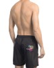 Swim Shorts With Side Print. Side Pockets And One On The Back. Elastic Waistband With Drawstring.