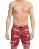 Swim Shorts With All-over Print. Side Pockets. Elastic Waistband With Drawstring.