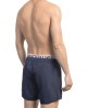 Swim Shorts With Branded Band. Elastic Waistband With Drawstring.