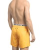 Swim Shorts With Branded Band. Elastic Waistband With Drawstring.