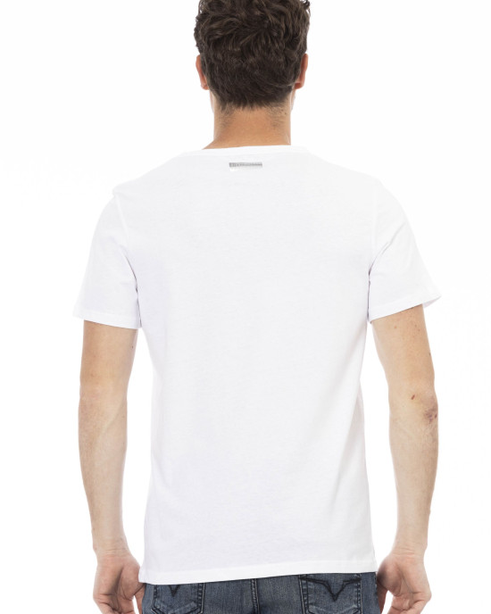 T-shirt With Front Print. Logo Applied On The Back.