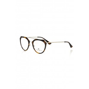 Eyeglasses Model Aviator. Tartarugato Profile. Central Rod And Side Rods In Metal.