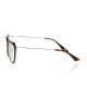 Eyeglasses Model Aviator. Tartarugato Profile. Central Rod And Side Rods In Metal.