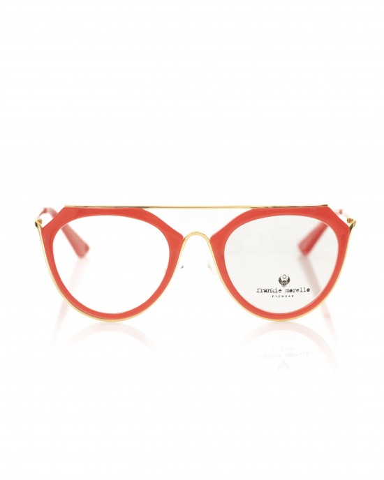 Eyeglasses Model Aviator. Coral Profile. Central Rod And Side Rods In Metal.