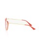 Eyeglasses Model Aviator. Coral Profile. Central Rod And Side Rods In Metal.