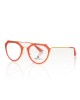 Eyeglasses Model Aviator. Coral Profile. Central Rod And Side Rods In Metal.