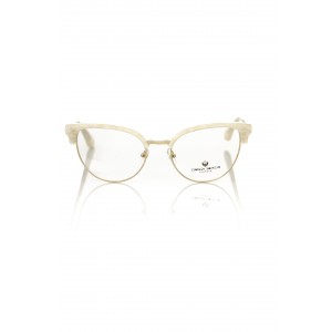 Clubmaster Model Eyeglasses. Profile And Temples In Mother Of Pearl.