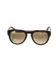 Wayfarer Model Sunglasses. Havana Frame And Shaded Champagne Lens.