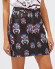 Skirt With Button Closure. Oriental Fantasy. Pockets.