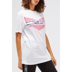 Oversized T-shirt With Front Print.