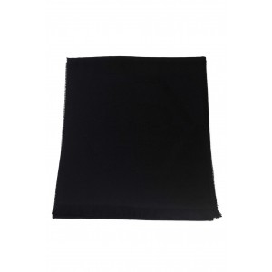 Scarf With Logo. Fringed Hems. Dimensions: 38 Cm X 180 Cm