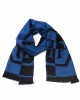 Scarf With Logo. Fringed Hems. Dimensions: 38 Cm X 180 Cm