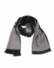 Scarf With Logo. Fringed Hems. Dimensions: 38 Cm X 180 Cm