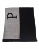 Scarf With Logo. Fringed Hems. Dimensions: 38 Cm X 180 Cm