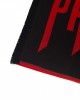 Scarf With Logo. Fringed Hems. Dimensions: 38 Cm X 180 Cm