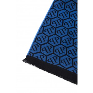 Scarf Monogram. Fringed Hems. Dimensions: 38 Cm X 180 Cm