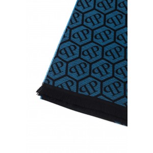 Scarf Monogram. Fringed Hems. Dimensions: 38 Cm X 180 Cm