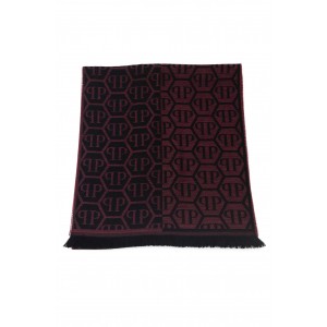 Scarf Monogram. Fringed Hems. Dimensions: 38 Cm X 180 Cm