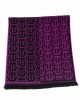 Scarf Monogram. Fringed Hems. Dimensions: 38 Cm X 180 Cm