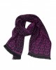 Scarf Monogram. Fringed Hems. Dimensions: 38 Cm X 180 Cm