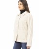 Wide Ribbed Jacket. Wide Line. 4 Pockets. Closure With Logoed Buttons.