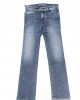 Slim Model 5-pocket Jeans. Logo Button. Logo Embroidered On The Pocket. Pony Skin Label With Logo. Fringes On The Bottom.