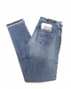 Slim Model 5-pocket Jeans. Logo Button. Logo Embroidered On The Pocket. Pony Skin Label With Logo. Fringes On The Bottom.