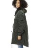 Long Parka. Side External Pockets. Hood With Fur. Front Closure With Zipper And Zipper Pull. Removable Inner Jacket. Adjustable Waist Cord