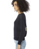 Long-sleeved Shirt. Graphic Applications On The Back.