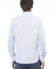 Slim Fit Shirt. Front Closure With Buttons. Italian Collar.