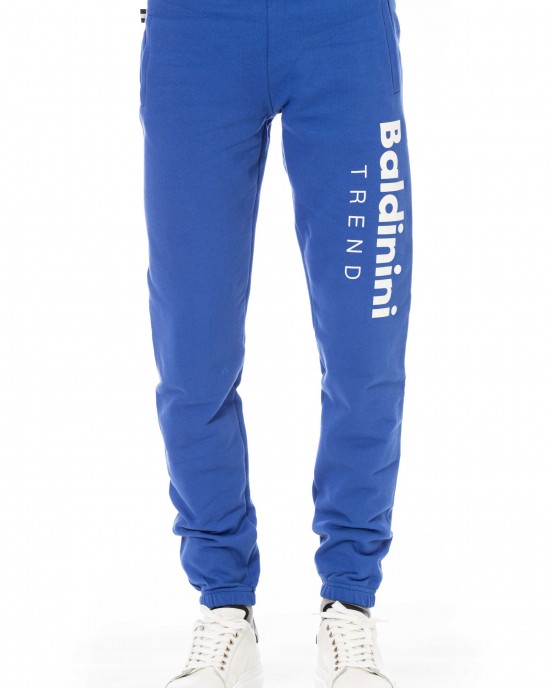 Fleece Sport Pants. Closure With Lace. Logo On The Left Leg. 2 Side Pockets And One Back.