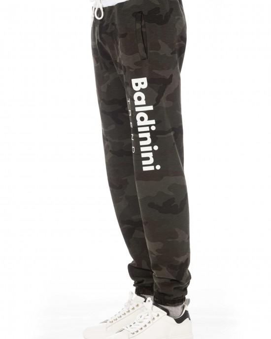 Fleece Sport Pants. Closure With Lace. Logo On The Left Leg. 2 Side Pockets And One Back.