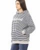 Long Sleeved Brushed Hoodie. Front Logo. Maxi Front Pocket.