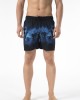 Beach Shorts With Print. Side Pockets. Embroidered Logo On The Left Of The Leg.