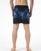 Beach Shorts With Print. Side Pockets. Embroidered Logo On The Left Of The Leg.