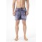 Beach Shorts With Print. Side Pockets. Elasticized Waistband With Drawstring.