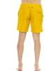 Swim Shorts With Degredé Print. Side Pockets And One On The Back. Elastic Waistband With Drawstring.