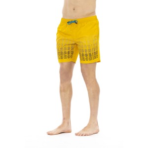 Swim Shorts With Degredé Print. Side Pockets And One On The Back. Elastic Waistband With Drawstring.