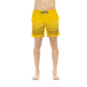 Swim Shorts With Degredé Print. Side Pockets And One On The Back. Elastic Waistband With Drawstring.