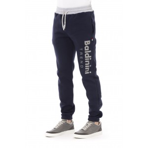 Fleece Sport Pants. Closure With Lace. Logo On The Left Leg. Side Pockets.tricolor Insert