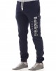 Fleece Sport Pants. Closure With Lace. Logo On The Left Leg. Side Pockets.tricolor Insert