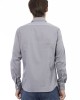 Man Slim Shirt. Front Closure With Buttons. Italian Collar. Insert With Logo. Musket With Logo