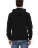 Sweatshirt With Hood And Side Pockets With Zip. Front Print. Logo Insert On The Sleeve.