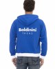 Long Sleeved Brushed Hoodie. Closure With Zip. Rear Logo.