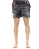 Beach Shorts With Print. Side Pockets. Elasticized Waistband With Drawstring.