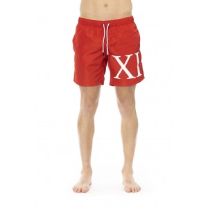 Swim Shorts With Degredé Print. Side Pockets And One On The Back. Elastic Waistband With Drawstring.